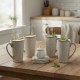 Porcelain Mug Set - 4 Pcs